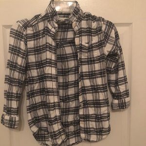 Black and white flannel